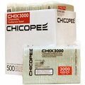 Chicopee 3000 Chix 12 3/8'' x 21'' Green Standard-Duty Compostable Foodservice Towel - 500/Case, 500PK 2483000